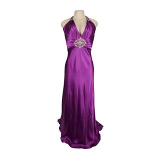 Alyce B'Dazzle Prom Dress in magenta size 6